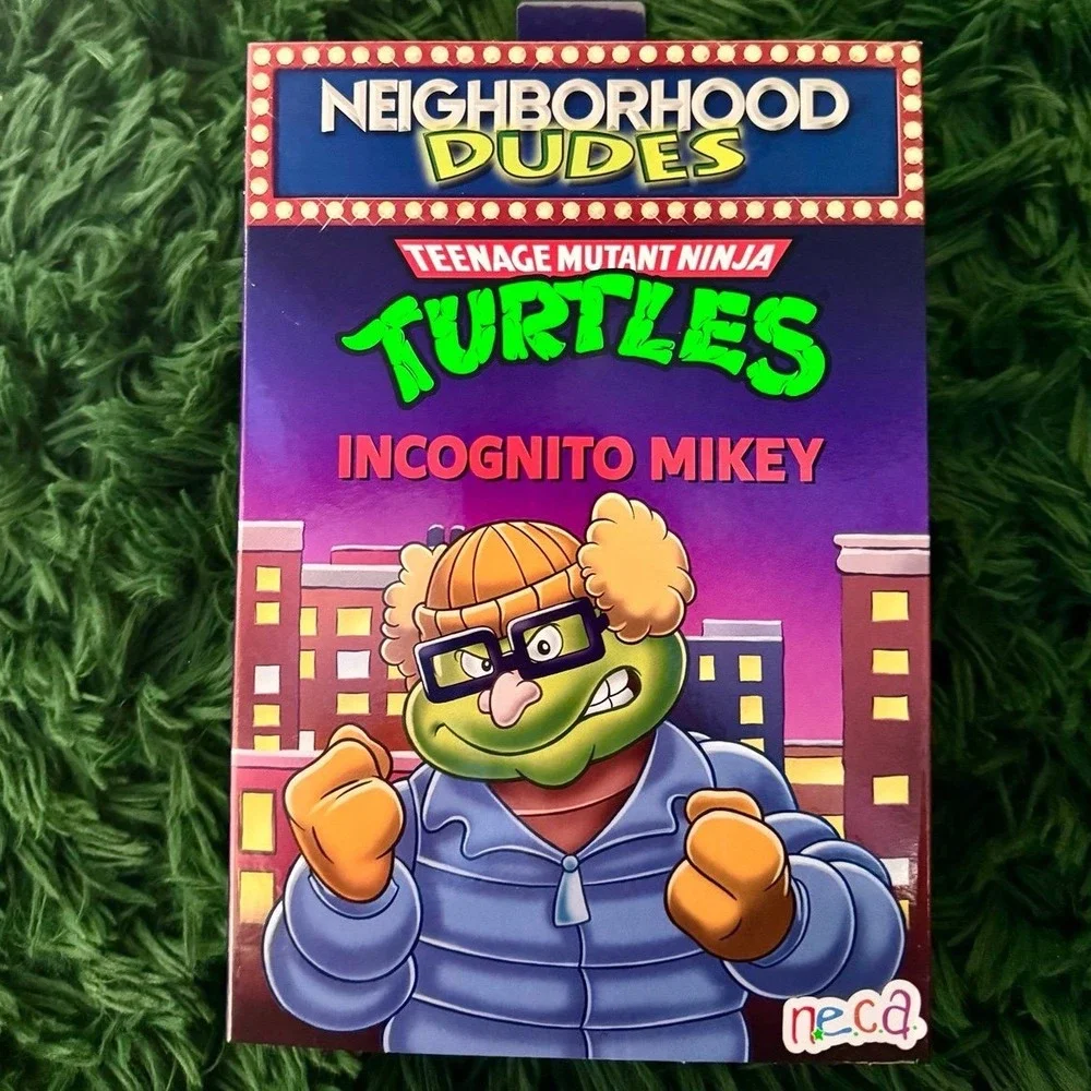 NECA TMNT Neighborhood Dudes: 4 COMPLETE SET (MIKEY, DON, RAPHAEL, LEONARDO)